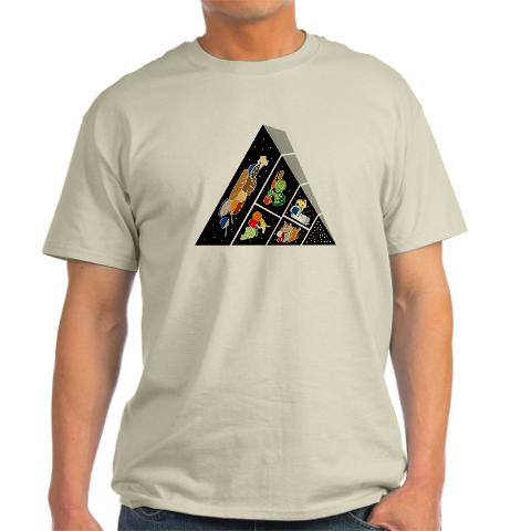 food pyramid shirt